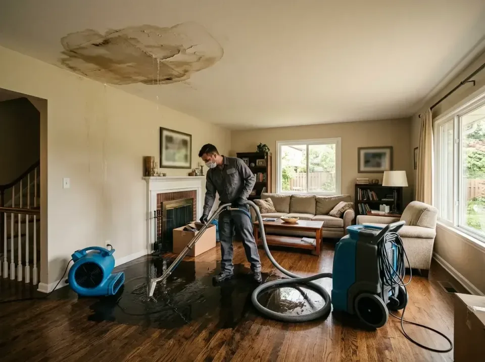 attic-pipe-burst-ceiling-drip-008 — frequently asked questions, Water Damage Restoration & Carpet Care in Lake Park, NC